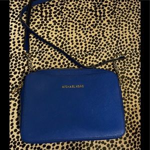 MK crossbody purse! Like new condition. Royal blue color.